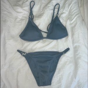 L.A. Hearts Dusty Blue Bikini💙